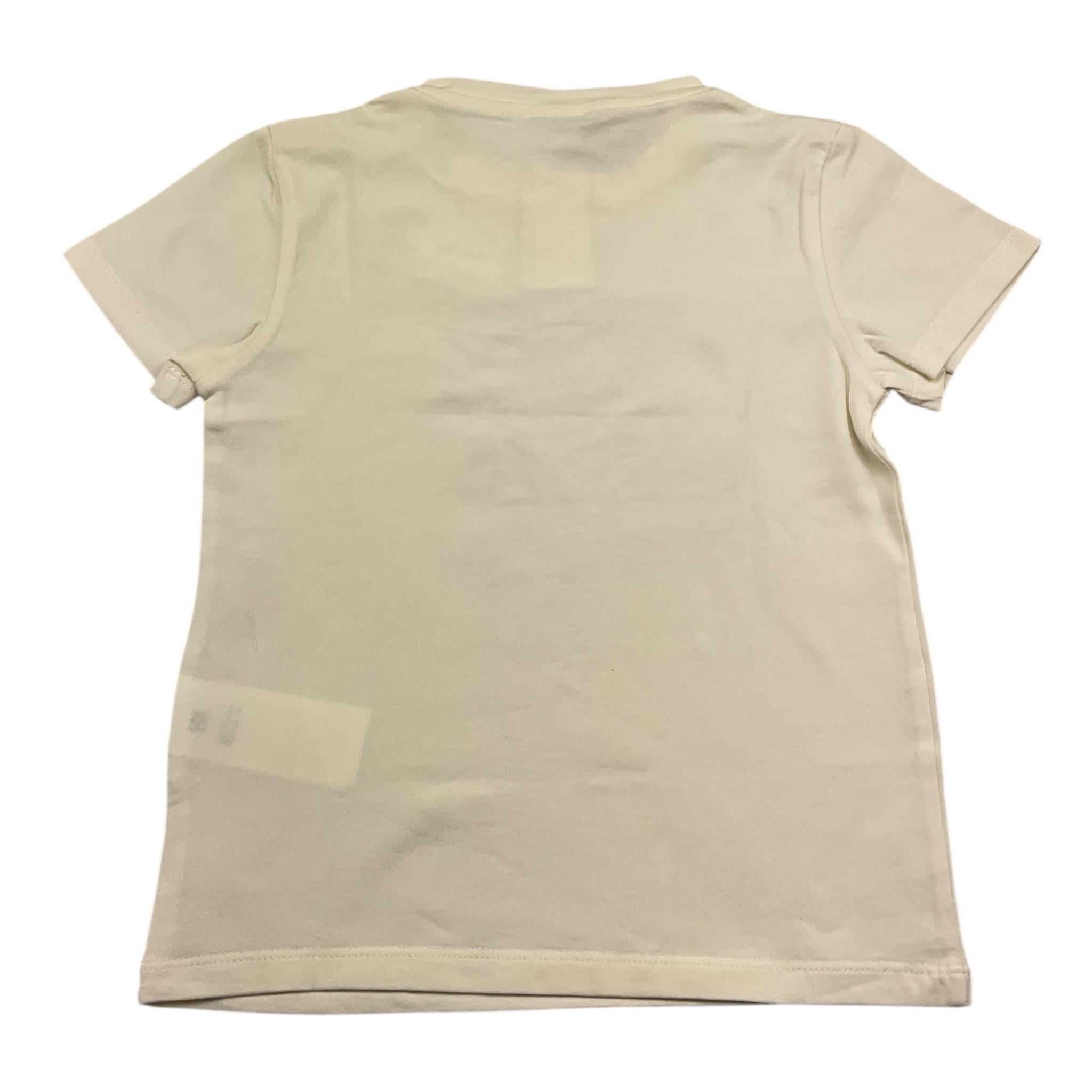 M+E' T-Shirt Girocollo Tinta Unita con Foulard per Neonato UEM0585N PANNA M+E' 