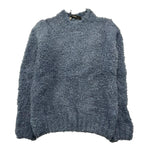 I'M BRIAN maglia tinta unita girocollo in teddy Blu per Neonato MA3013JX BLU I'M BRIAN 