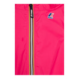 K-Way Giubbino Tinta Unita con Cappuccio per Bambina K61336WWWX FUXIA K-WAY 