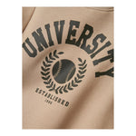 NAME.IT felpa chiusa girocollo tinta unit con logo Fango per Bambino 13227980 FANGO NAME.IT 