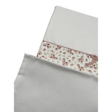 Barcellino Set Lenzuola 3 Pezzi Tinta Unita per Neonata 10085 BIANCO BARCELLINO 