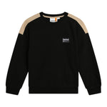 Timberland Felpa Girocollo Tinta Unita con Stampa per Bambino T60076 NERO TIMBERLAND 