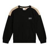 Timberland Felpa Girocollo Tinta Unita con Stampa per Bambino T60076 NERO TIMBERLAND 