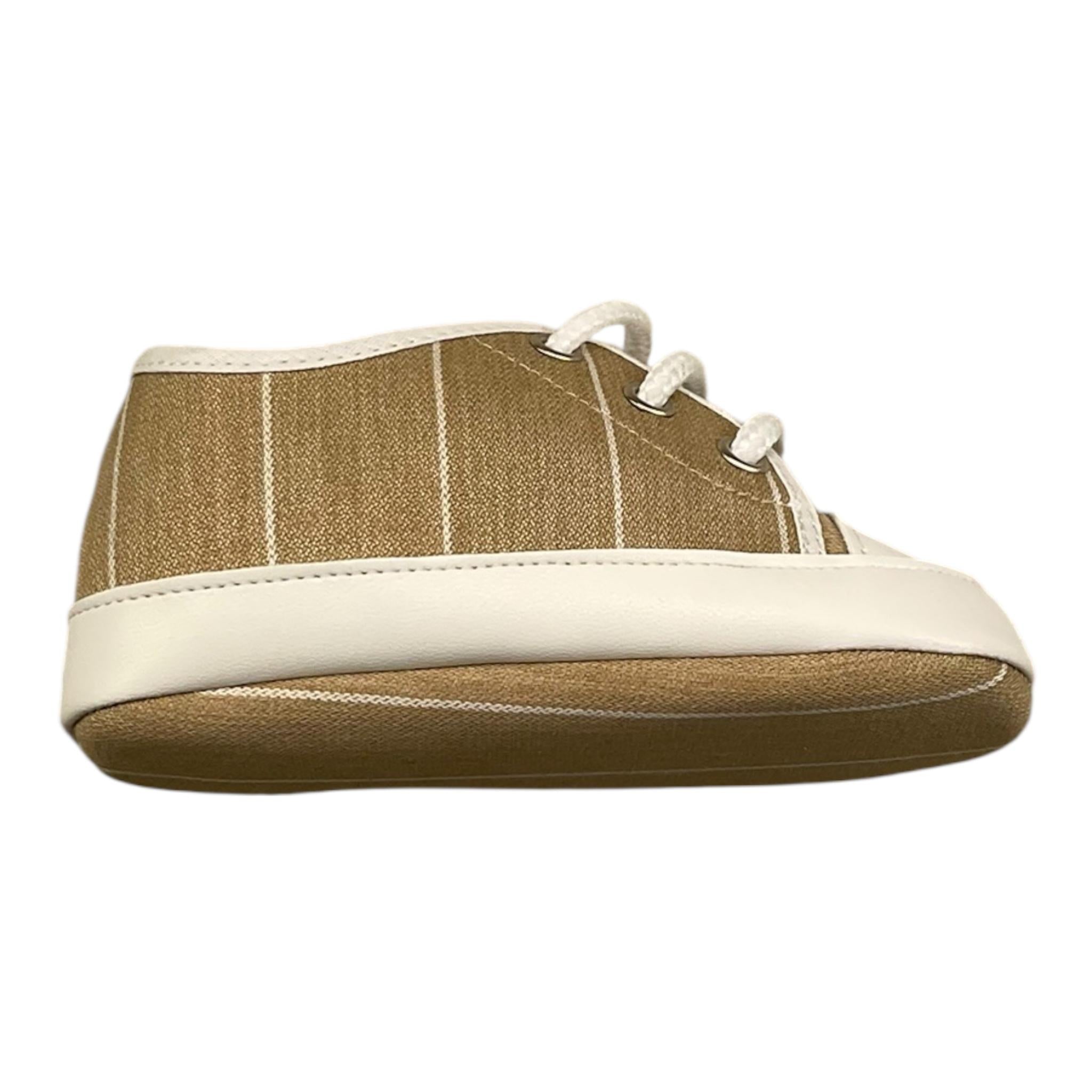 Colori Chiari Scarpine Tinta Bicolore per Neonato MN958141 BIANCO/BEIGE COLORI CHIARI 