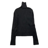 PLEASE maglia collo alto tinta unita Nero per Bambina NB78230G66 NERO PLEASE 