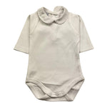 BABIDU body manica lunga tinta unita Bianco per Neonato BODY3 BIANCO BABIDU 