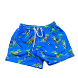 Saint Barth Costume Tinta Unita con Stampa per Bambino JEANSJEA BLU SAINT BARTH 