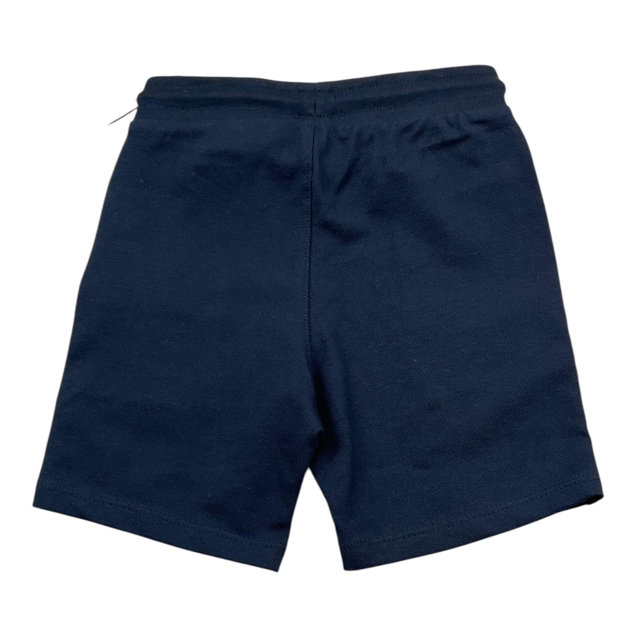 Boss Bermuda Tinta Unita con Tasca In Contrasto per Neonato J52083B BLU BOSS 