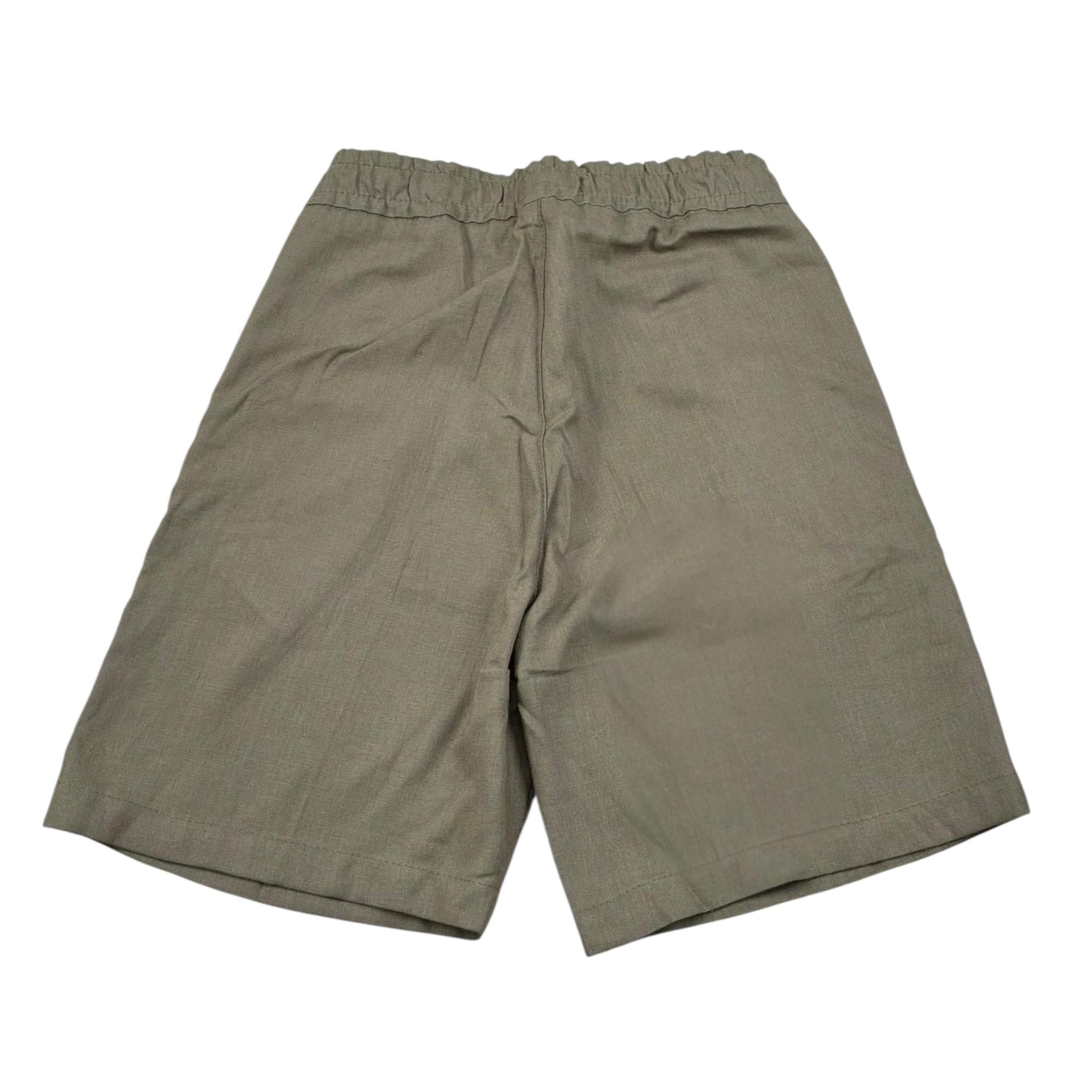 Manuel Ritz Bermuda tinta unita Cn Elastico In Vita Verde per Bambino MR3118X VERDE MANUEL RITZ 