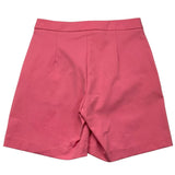 Gaelle Short Solid Color With Adjustable Waist Pink For Girls