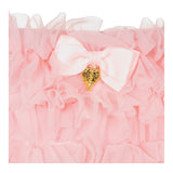 Angel'S Face Top Straps Solid Color with Pink Tulle for Girls