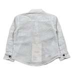 Siviglia Camicia Manica Lunga Tinta Unita con Collo Coreano per Neonato SVNSH17275 BIANCO SIVIGLIA 