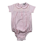 Babidu Pagliaccetto Mezza Manica Tinta Unita per Neonata BBDP ROSA BABIDU 