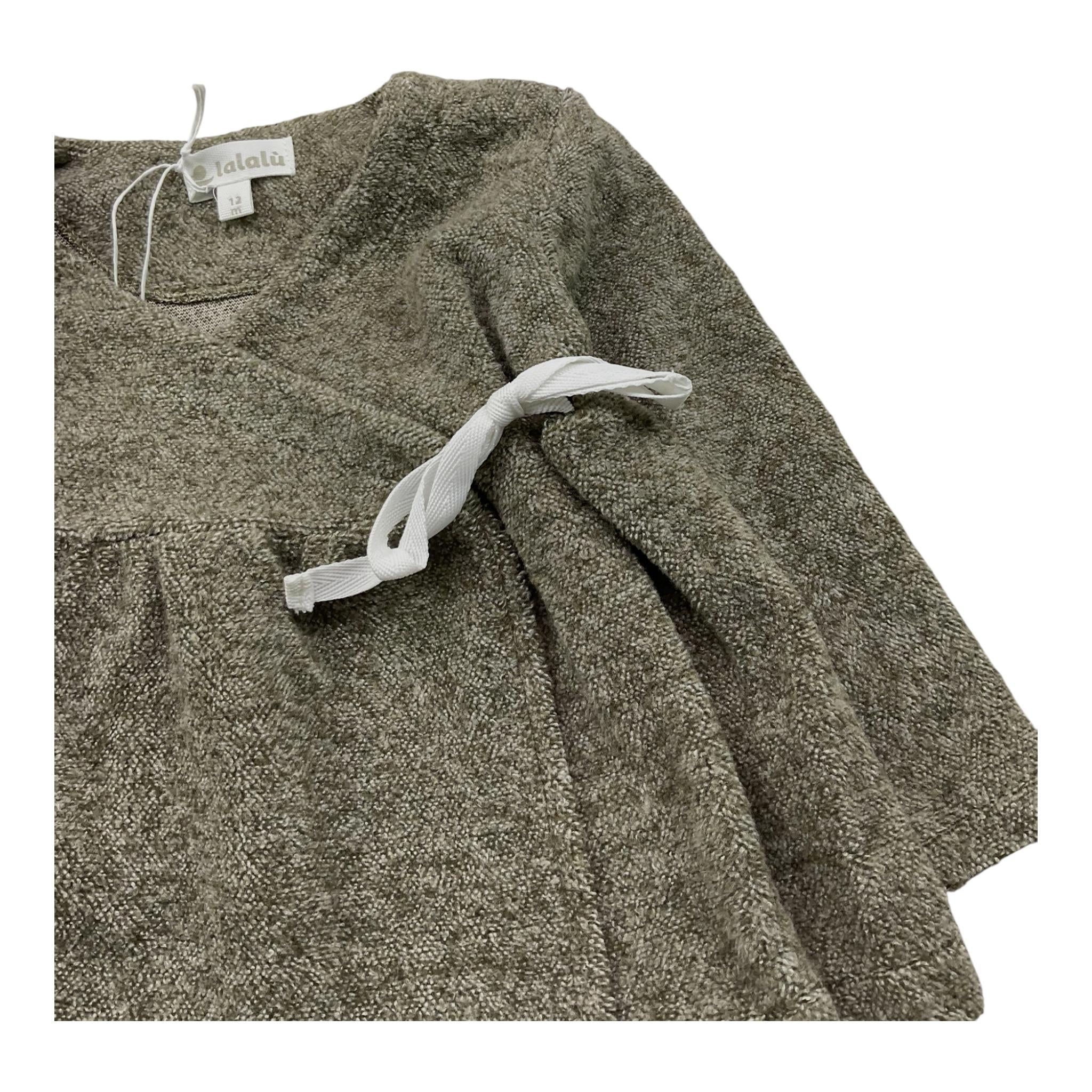 LALALU' cardigan tinta unita Verde per Neonata MGL11NX VERDE LALALU' 