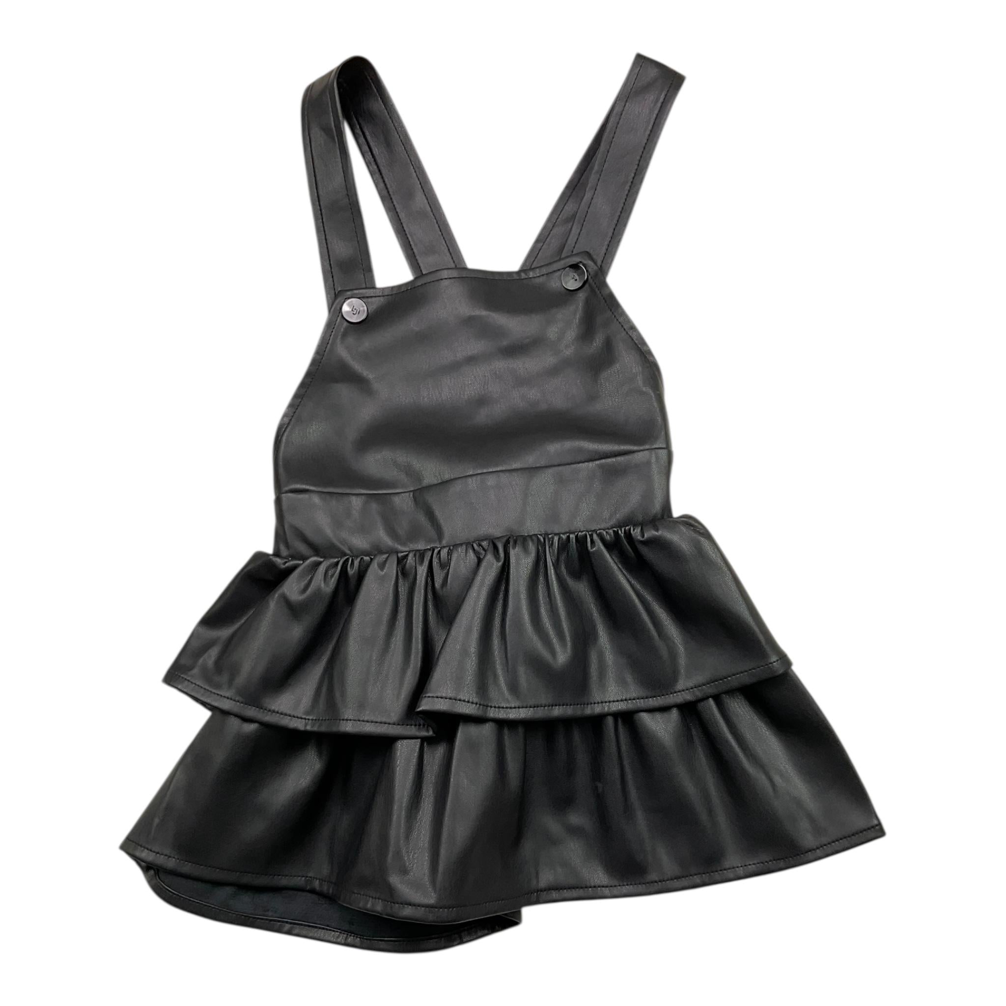 LIU JO salopettes tinta unita in ecopelle Nero per Neonata KF3025NX NERO LIU JO 
