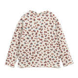 PLAY UP shirt tinta unita con fantasia maculata Panna per Bambina PA022AP11005 PANNA PLAY UP 