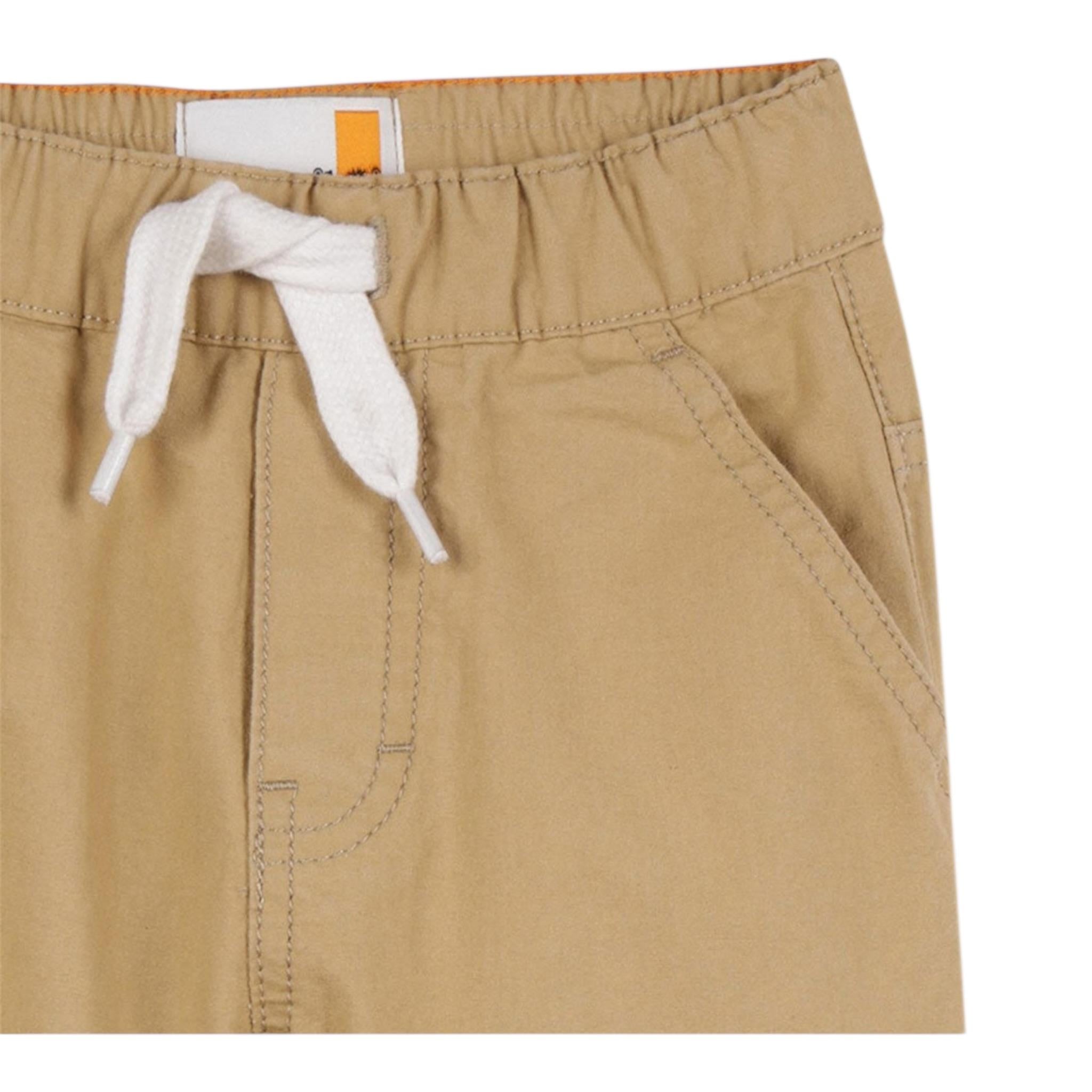 Timberland Pantalone Tinta Unita con Elastico In Vita per Neonato T60465N CAMMELLO TIMBERLAND 