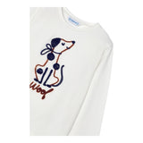 MAYORAL shirt girocollo tinta unita con stampa Panna per Bambino 4068XX PANNA MAYORAL 