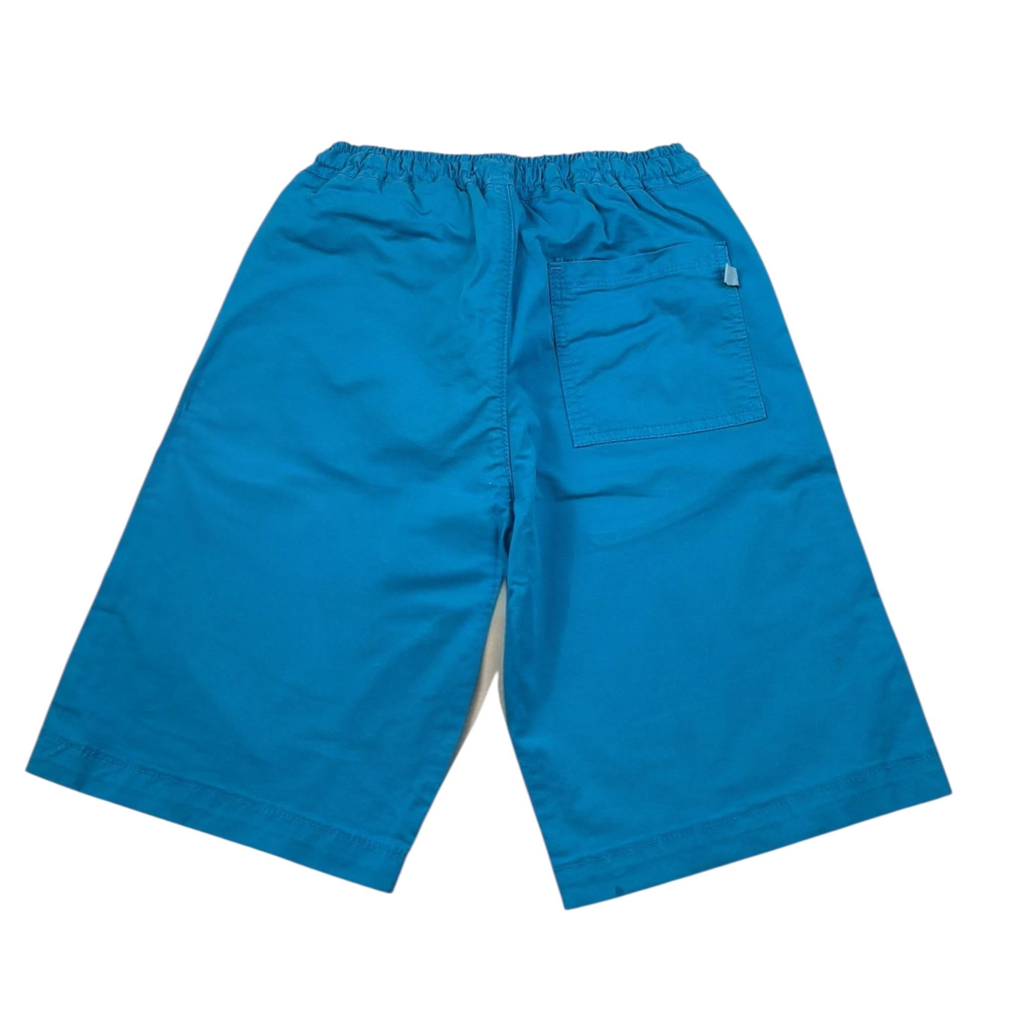 Manuel Ritz Bermuda tinta unita con Elastico In Vita Azzurro per Bambino MR2546 AZZURRO MANUEL RITZ 