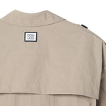 Dou Dou Trench Tinta Unita Doppiopetto per Bambina DW2P40 BEIGE DOU DOU 