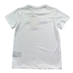 Trussardi T-Shirt Girocollo Tintta Unita con Stampa per Bambino TBP26073TS BIANCO TRUSSARDI 