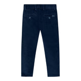 BOBOLI pantalone tinta unita con girovita regolabile Blu per Bambino 737096 BLU BOBOLI 