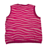 J'Aime' Top Sleeveless Solid Color Fuchsia For Girls