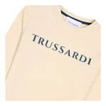 TRUSSARDI shirt girocollo tinta unita Beige per Neonato TIA24085TSX BEIGE TRUSSARDI 