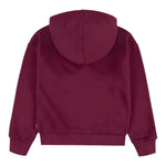 LEVI'S felpa chiusa con cappuccio tinta unita cn logo Bordeaux per Bambina 4EJ170 BRDEAUX LEVI'S 