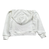 I'M Brian Felpa tinta unita con Cappuccio Bianco per Neonato F2920 BIANCO I'M BRIAN 