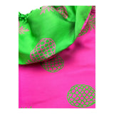 Mariuccia Solid Color Shirt Armhole With Fuchsia Ruffle For Girls