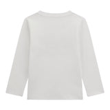 Guess Shirt Girocollo Tinta Unita con Logo per Neonato N5RI17K8HM4X BIANCO GUESS 