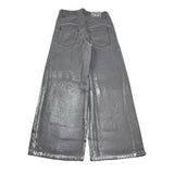 Iceberg Jeans Tinta Unita con Girovita Regolabile per Bambina PTICE5154J NERO ICEBERG 