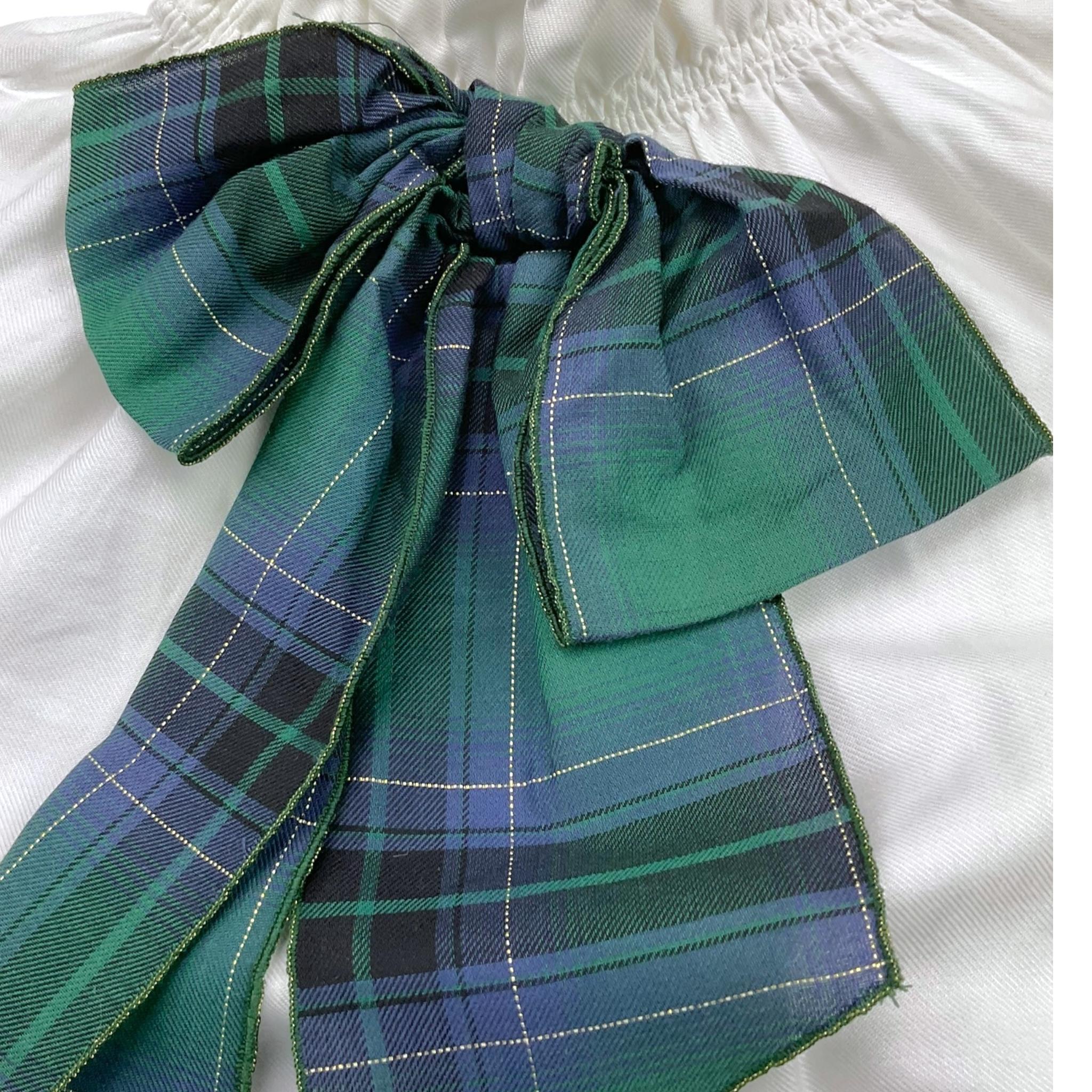 LA STUPENDERIA shirt tinta unita con foulard Bianco per Bambina TJCM74 BIANCO LA STUPENDERIA 