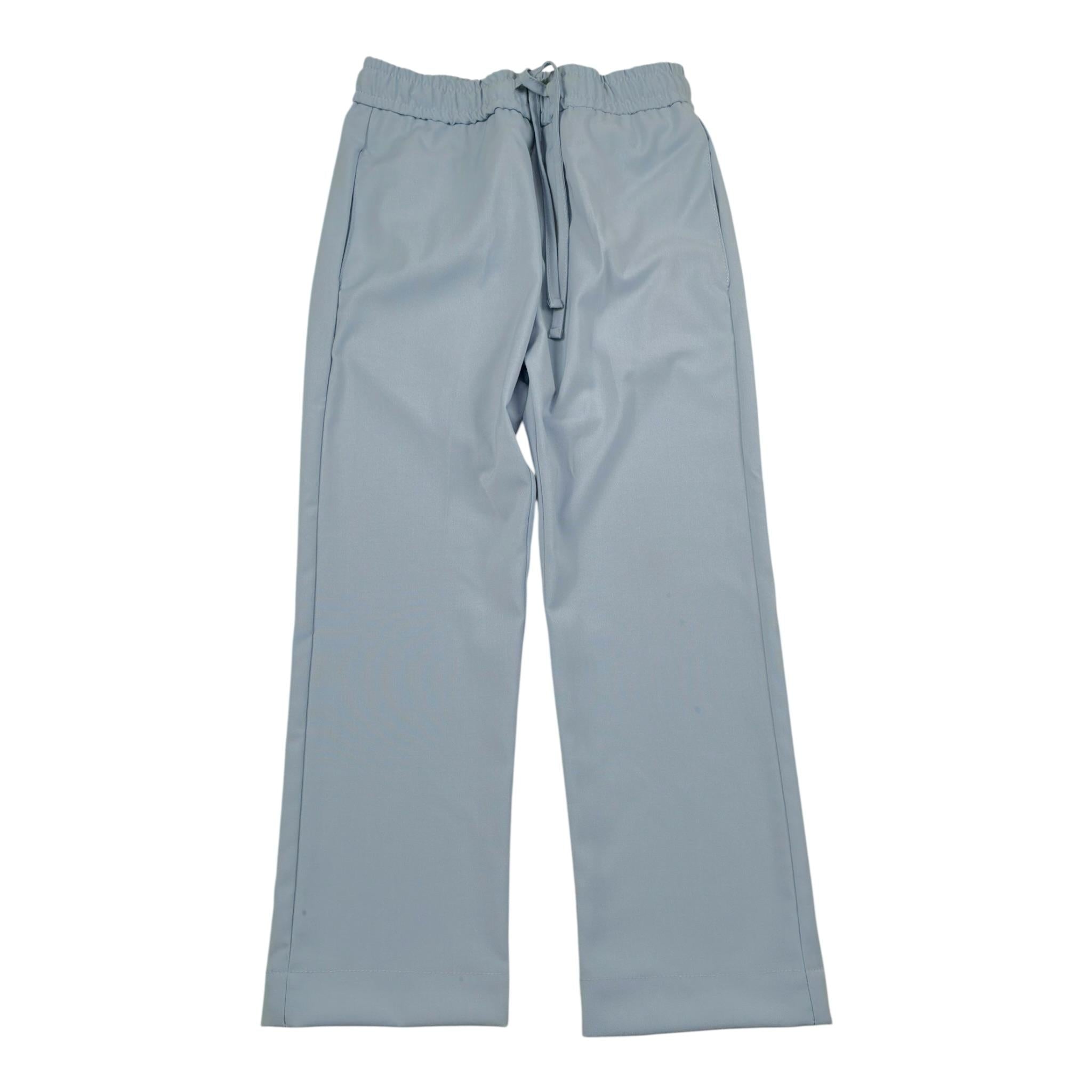 Manuel Ritz Pantalone tinta unita con Tasche America Azzurro per Bambino MR2891 AZZURRO MANUEL RITZ 