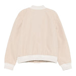 Fay Giubbino Tinta Unita Girocollo con Zip per Bambino FW2P17 BEIGE FAY 
