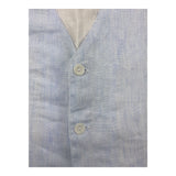 Lalalu' Solid Color Vest with Buttons Blue for Boys