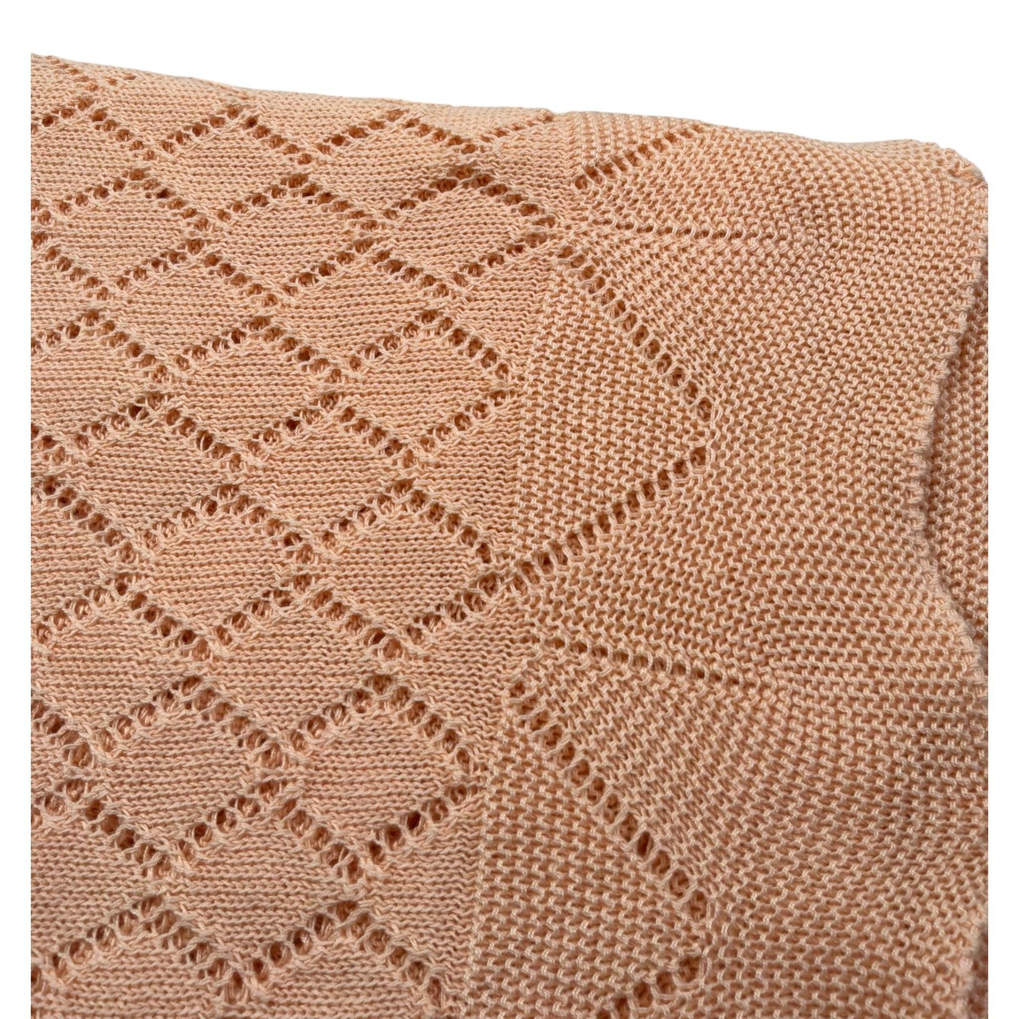 Pangasa Coperta Tinta Unita con Ricami per Neonata 2512410 PESCA PANGASA 