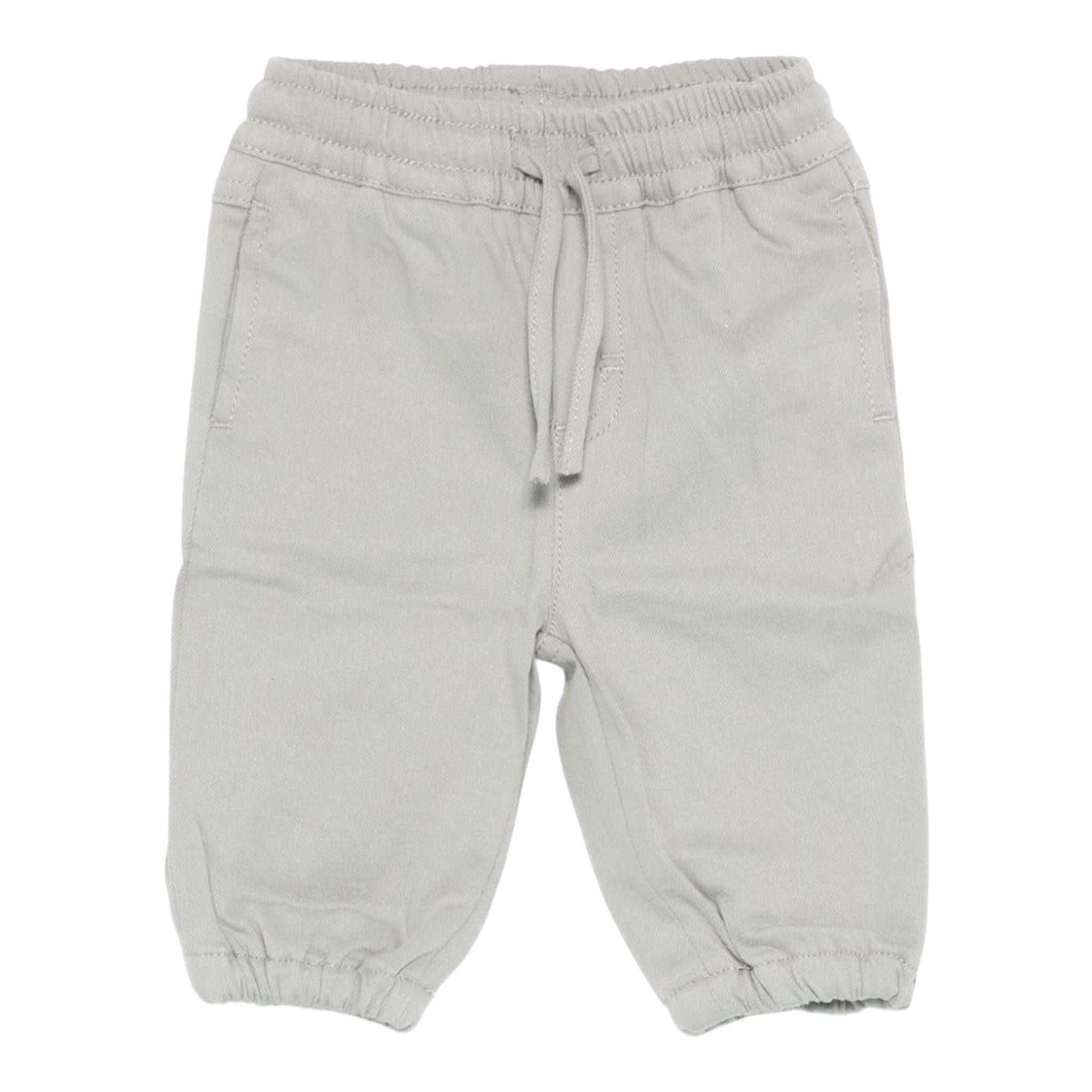 STELLA McCARTNEY pantalone tinta unita con elastic in vita Grigio per Neonato TV6570 GRIGIO STELLA McCARTNEY 