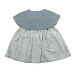 Wedoble Abito Mezza Manica Fantasia A Righe per Neonata V2404404R AZZURRO POLVERE WEDOBLE 