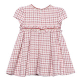 ABEL & LULA abito mezza manica bicolore con fantasia astratta Rosa per Neonata 5503N ROSA ABEL & LULA 