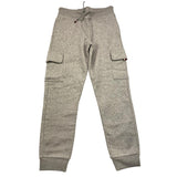 TOMMY HILFIGER pantalone tuta tinta unita con tasconi Grigio per Bambino KB0KB09239 GRIGIO TOMMY HILFIGER 