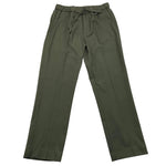 I'M BRIAN pantalone tinta unita con elastico in vita Verde per Bambino PA3080JX VERDE I'M BRIAN 
