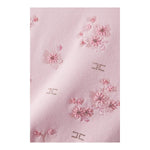Elisabetta Franchi T-Shirt In Maglia Girocollo Tinta Unita per Bambina EFMA158 ROSA ELISABETTA FRANCHI 