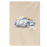 Saint Barth T-Shirt Girocollo Tinta Unita con Stampa per Bambino TSH000105355 BEIGE SAINT BARTH 