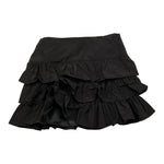 U+è BY MISS GRANT gonna tinta unita cn balze Nero per Bambina UE1531 NERO U+è BY MISS GRANT 