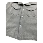 M+E' camicia manica lunga tinta unita Grigio per Bambino UEM0169 GRIGIO M+E' 