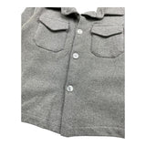 M+E' camicia manica lunga tinta unita Grigio per Bambino UEM0169 GRIGIO M+E' 