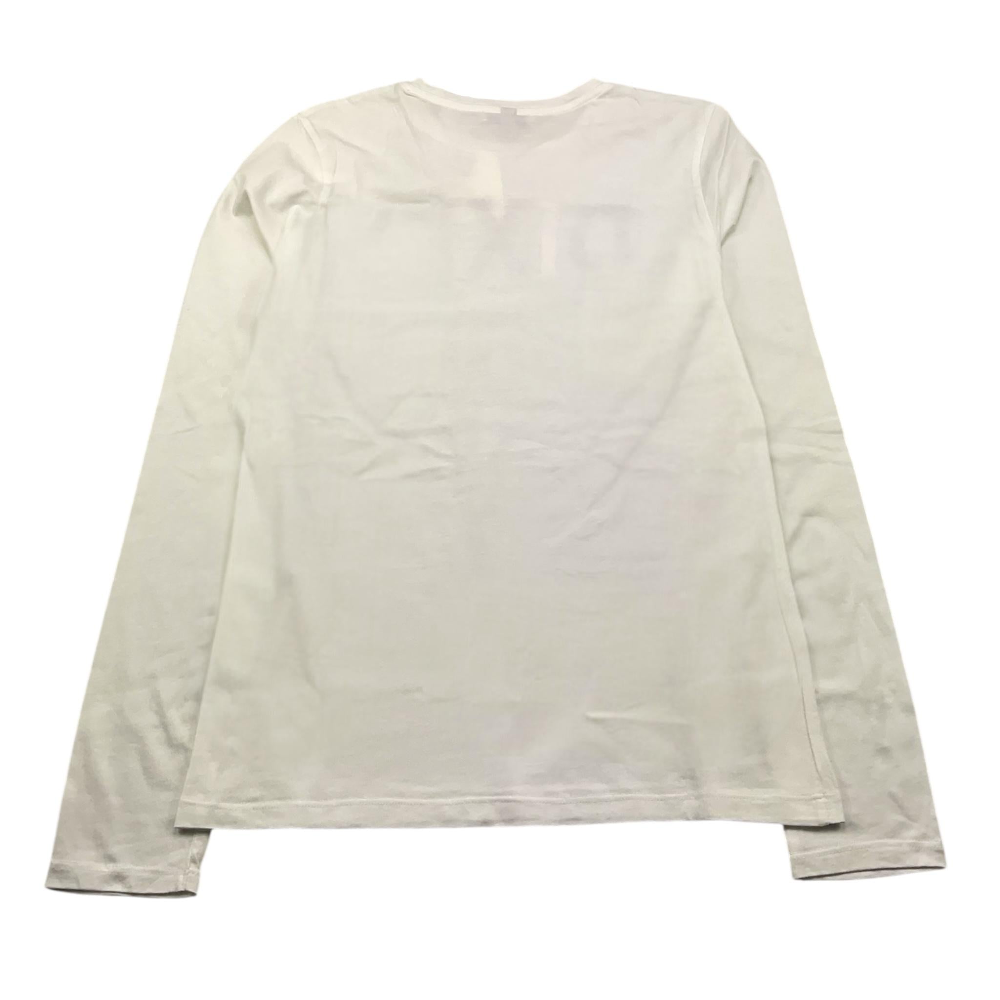 DIXIE shirt girocollo tinta unita con stampe in contrasto Bianco per Bambina LB94030G32 BIANCO DIXIE 