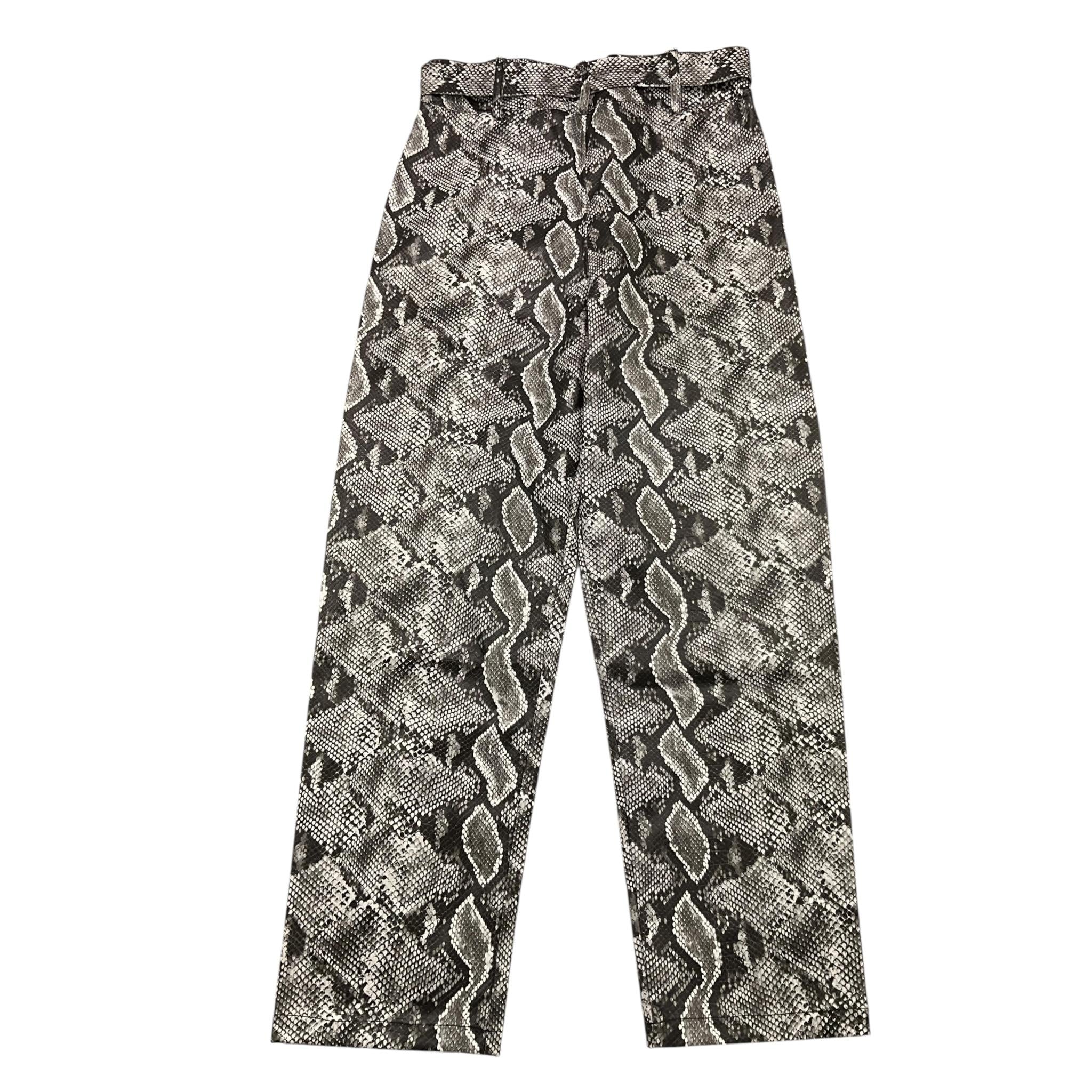 ODI ET AMO pantalone stampa fantasia pitonata Grigio per Bambina DJPT9975 GRIGIO ODI ET AMO 